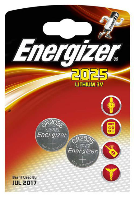 Energizer  LITHIUM CR2025 2PK