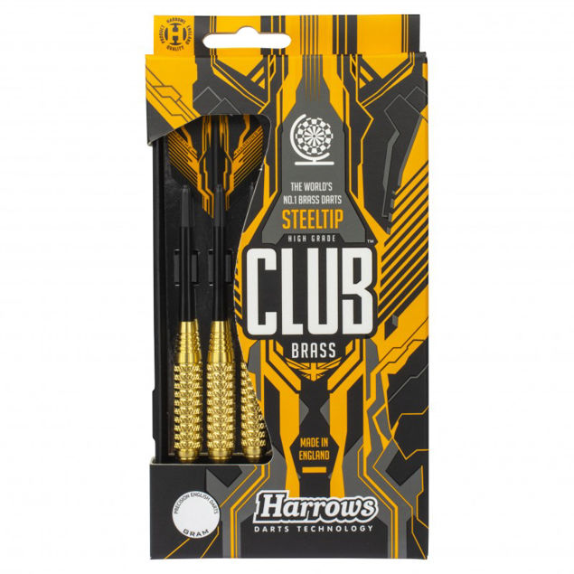 Harrows Dart Arrows Steeltip Club 20g /Grep gK Brass