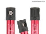 CRANKBROTHERS Mini pump PUMP HAND KLIC HV GAUGE RED MINNAAR MONT-SAINTE-ANNE 7,6 bar/110 psi RED