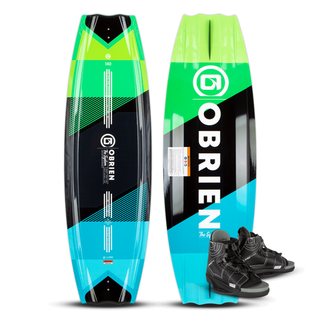 OBrien System Wakeboard inkl. Clutch Wakeboot 7-11 140 cm