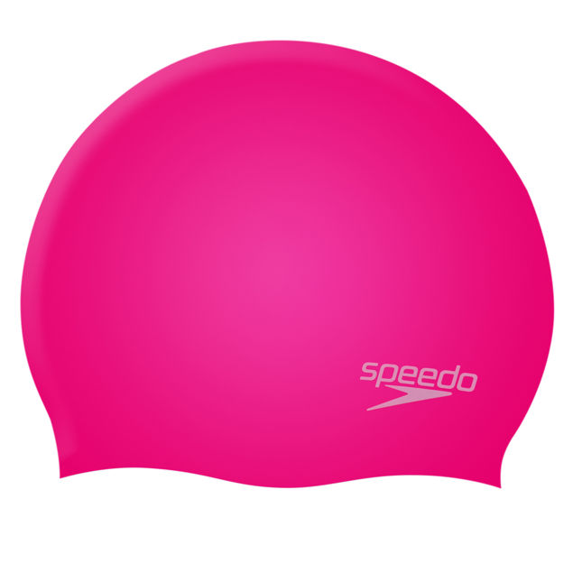 Speedo  Plain Moulded Silicon Cap JU One Size