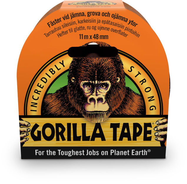 Gorilla  Tape Black 11M