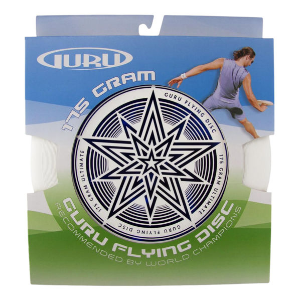 Guru  175 Gram Flying Disc, White OneSize