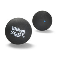 Wilson  Staff Squash 2 Ball Bl Dot no size