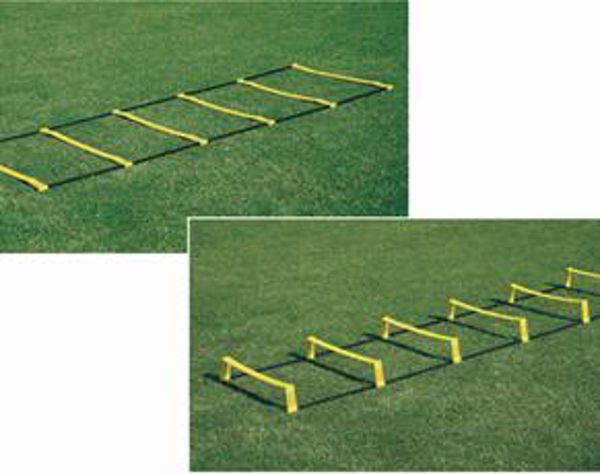 Sport Direkt  Agility Ladder (2 in 1 - 4 meter) H: 5 cm  - L:4 meter