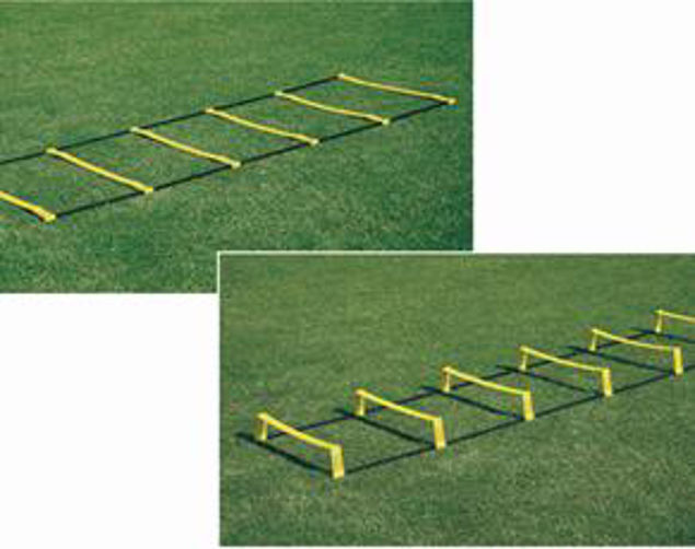 Sport Direkt  Agility Ladder (2 in 1 - 4 meter) H: 5 cm  - L:4 meter
