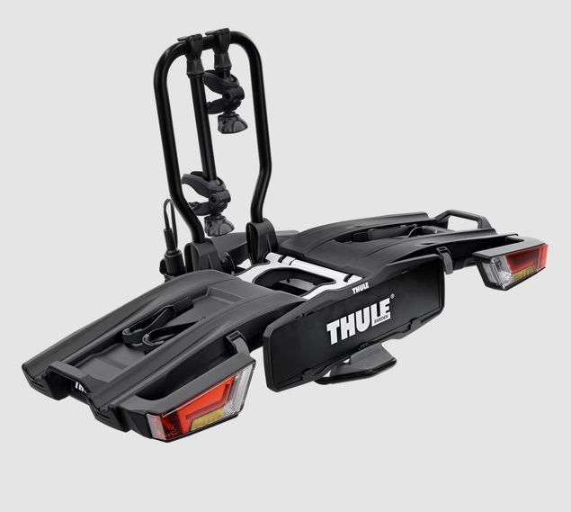 Thule EasyFold XT 2-bike platform towbar bike rack 13pin Black