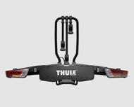 Thule EasyFold XT 3-bike platform towbar bike rack 13pin Black