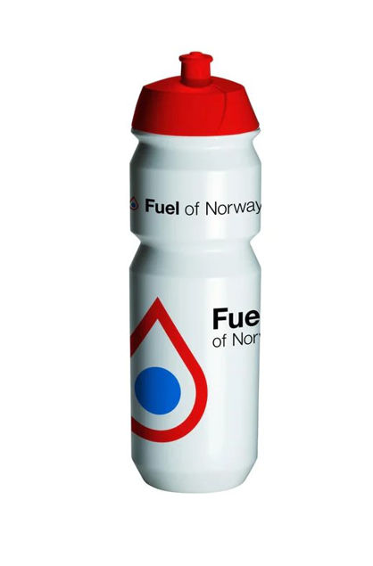 Fuel of Norway  Drikkeflaske 0,7L Rød kork One Size