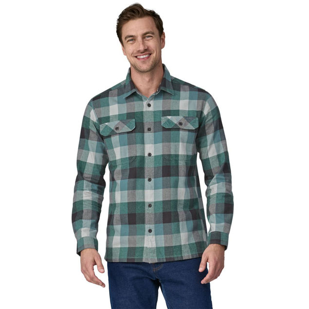 Patagonia  M´S L/S Organic Cotton Mw Fjord Flannel Shirt XS