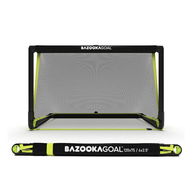 BazookaGoal  Fotballmål Sammenleggbart PVC (120x75) OneSize