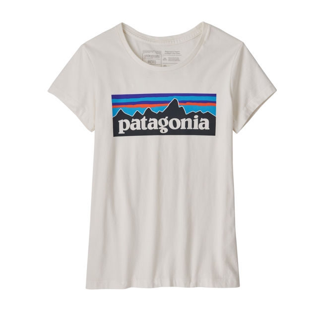 Patagonia  Girls´ Regenerative Organic Certified Cotton P-6 Logo T-Shirt XS
